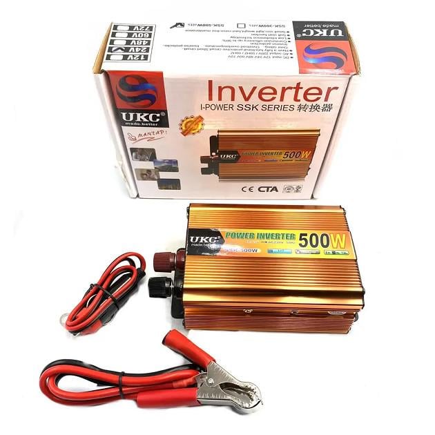Инвертор USB Power Inverter UKC SSK-500W 12V 500 Вт 12V 220V - фото 2 Инвертор USB Power Inverter UKC SSK-500W 12V 500 Вт 12V 220V - фото 2