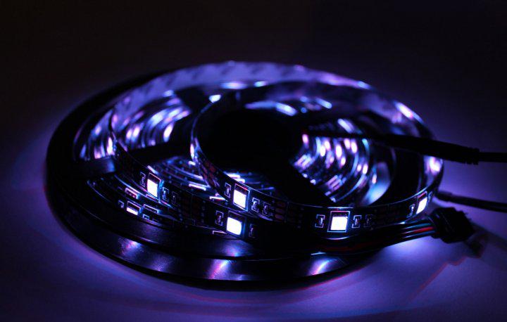 Світлодіодна стрічка Music RGB 5050 герметична контролер з мікрофоном 8 кольорів 5 м (8572751) - фото 13