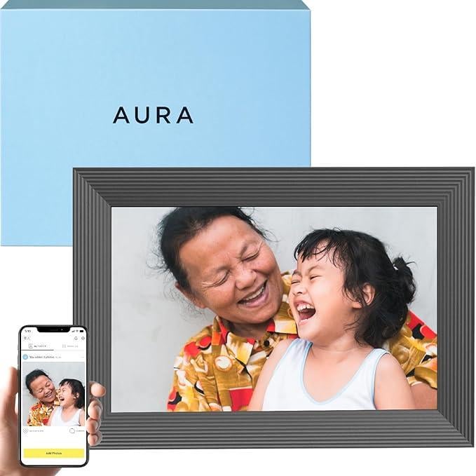 Цифрова фоторамка Aura 10.1" HD-дисплей WiFi