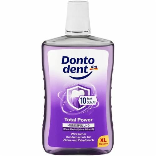 Ополаскиватель для полости рта Dontodent Total Power 10in1 Rundumschutz 750 мл (38027238)