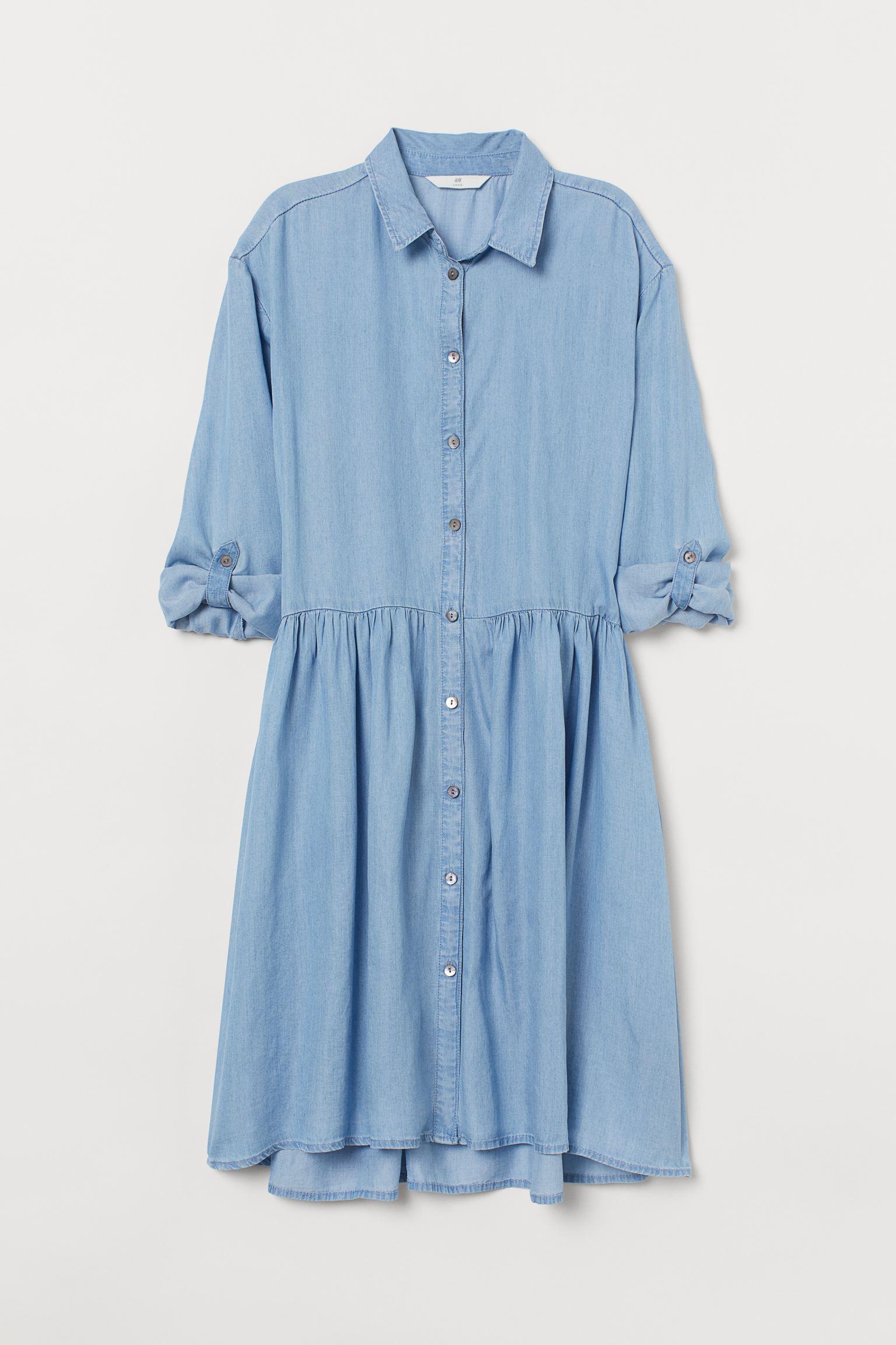 Платье H&M р. 34 Голубой (9128736821)