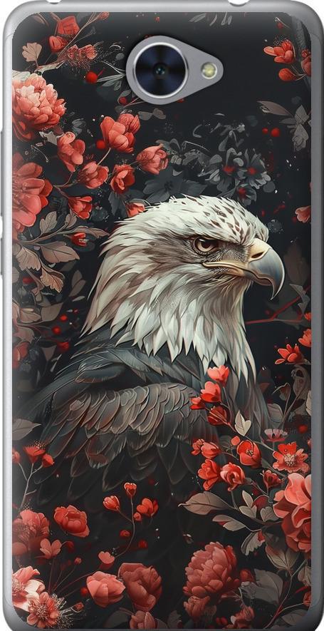 Чохол на Huawei Y7 2017 Квітковий вартовий (6102u-1019-42517)