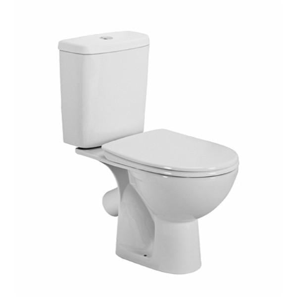 Унитаз компакт Kolo FREJA 640x355 овальный с сиденьем Белый (L79201000)