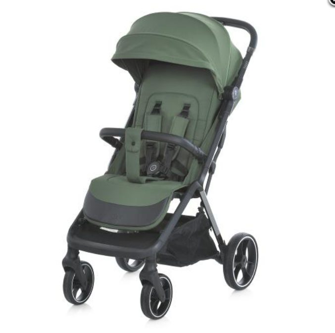 Коляска-книжка прогулянкова El Camino з автоскладанням ME 1127-B BEYA Khaki Green - фото 1