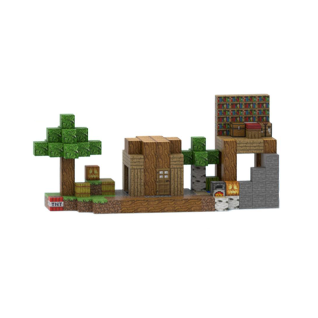 Конструктор магнитный Minecraft "Архитектор мостов" 251 деталь (25875374)