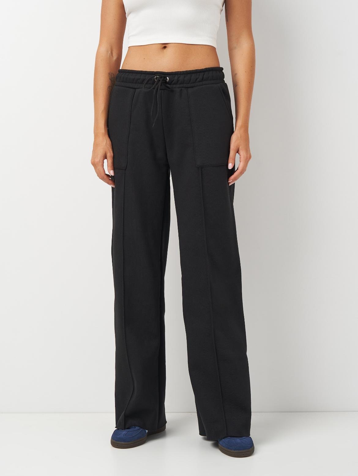 Спортивні штани жіночі Еллі теплі р. 56 Чорний (2288073199) - фото 3 Спортивні штани жіночі Еллі теплі р. 56 Чорний (2288073199) - фото 3