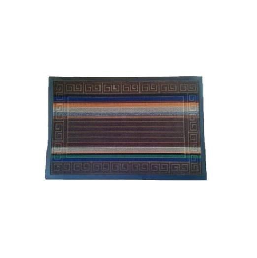 Коврик для входной зоны Welcome на резиновой основе нескользящий 60х90 см Разноцветный (147-46-к0002)