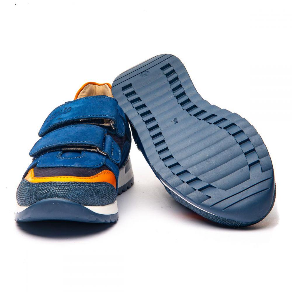 Кроссовки The Leo 1317 для мальчиков р. 30 20 см Синий/Оранжевый - фото 5