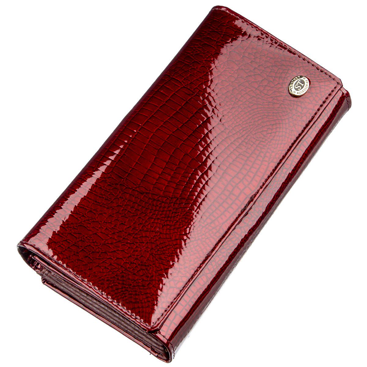 Кошелек женский ST Leather 18911 кожа Бордовый