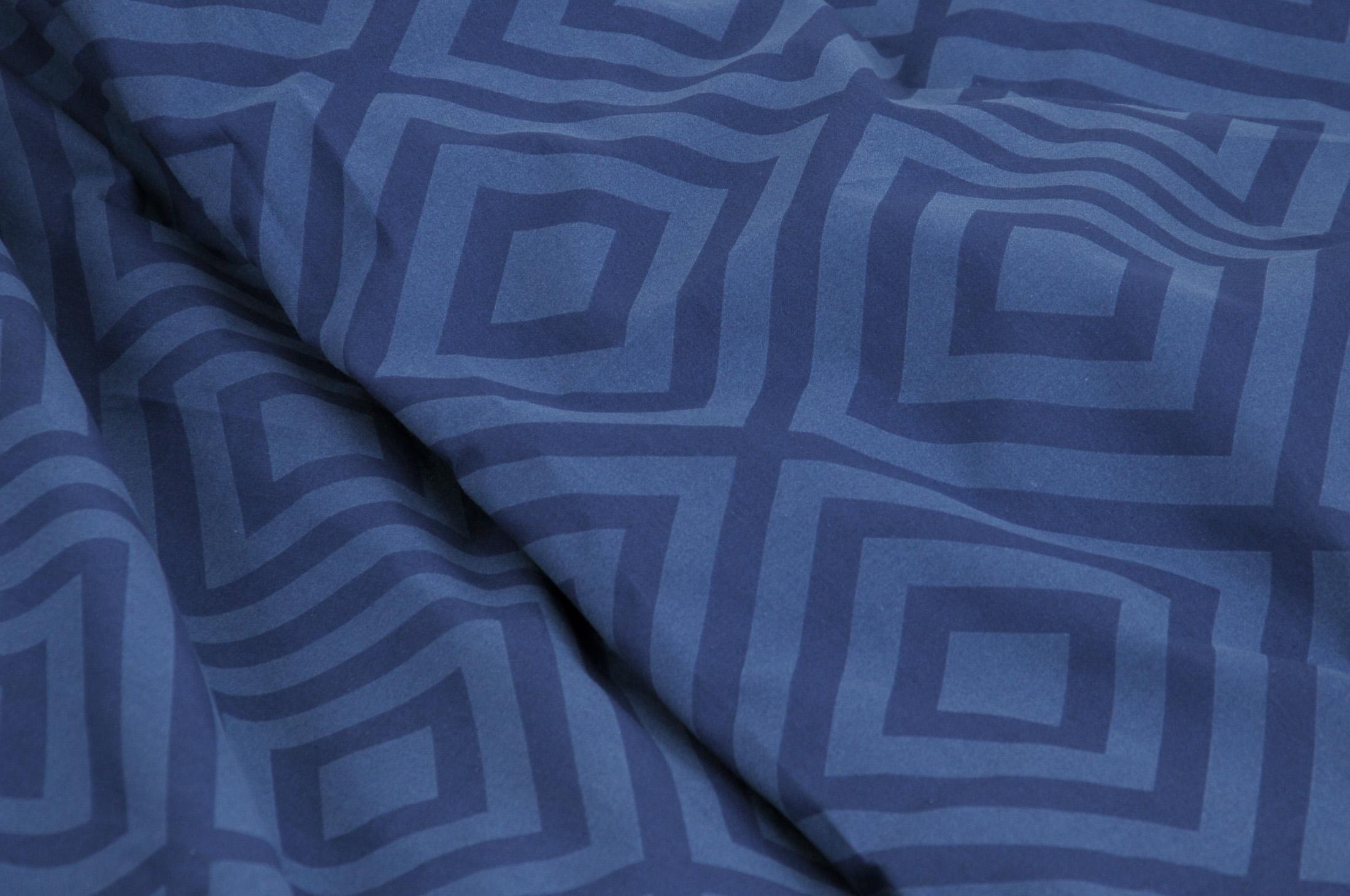 Комплект постільної білизни полуторний Amore Glux-133 бязь Темно-синій (KPB-A1,5-Glux-133(50x70) - фото 3 Комплект постільної білизни полуторний Amore Glux-133 бязь Темно-синій (KPB-A1,5-Glux-133(50x70) - фото 3