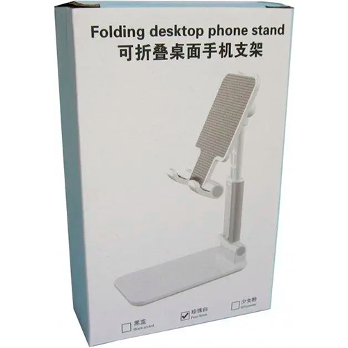 Держатель для телефона настольный Dynamode 7771 156 мм White (29704230) - фото 5