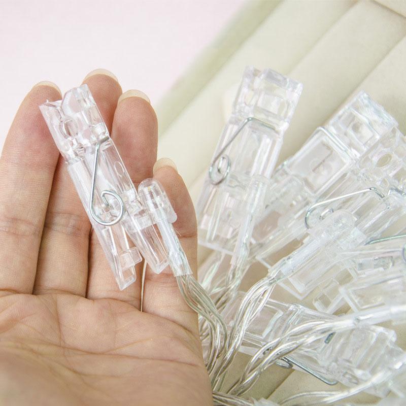 Гірлянда світлодіодна Ltl 10 led 1,65 м прищіпки Білий - фото 3 Гірлянда світлодіодна Ltl 10 led 1,65 м прищіпки Білий - фото 3