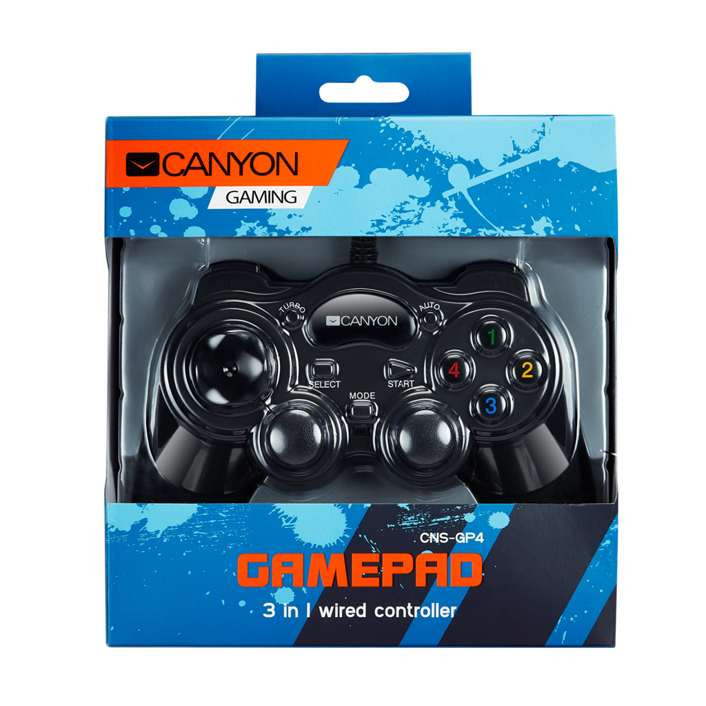 Геймпад Canyon CND-GP5 USB PS4 - фото 3
