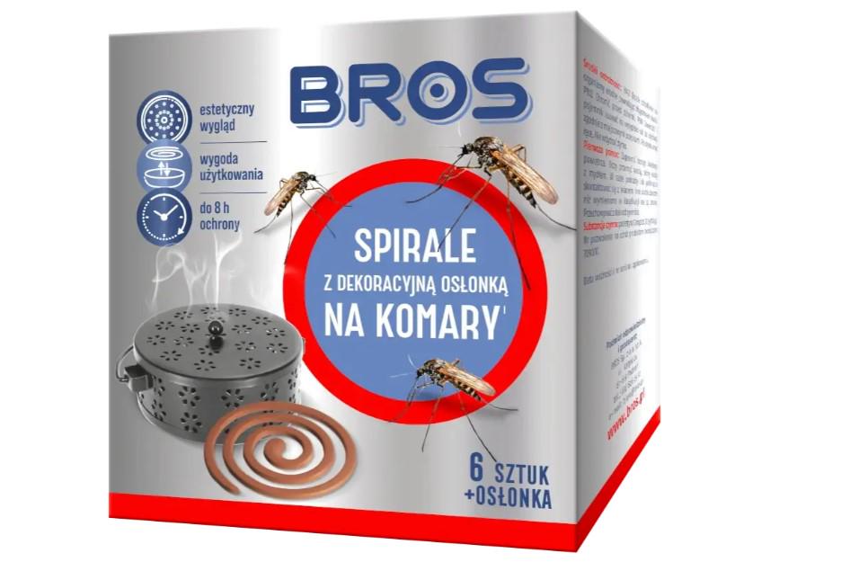 Спирали от комаров Bros с декоративной оболочкой 6 шт. (15569965)