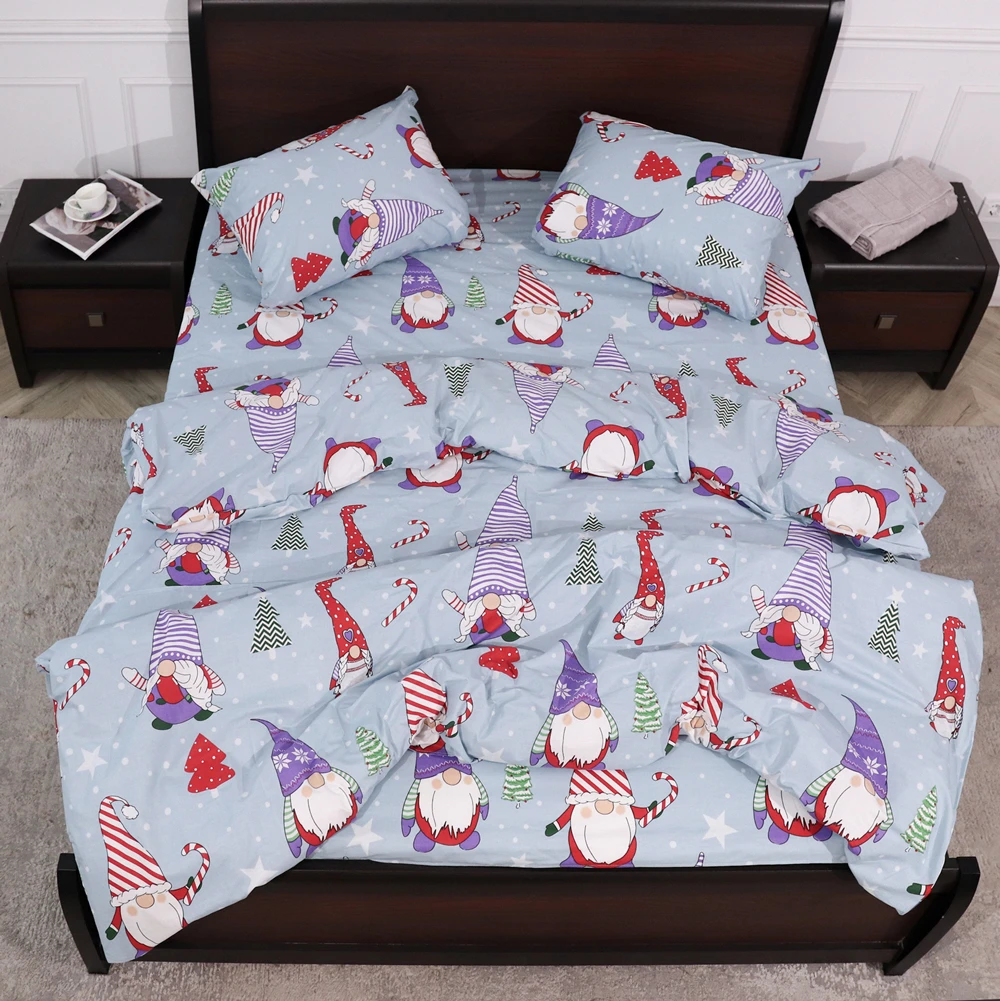 Комплект постельного белья ТМ Черешенька из бязи Gold полуторный 150х220 cм (151020) Комплект постельного белья ТМ Черешенька из бязи Gold полуторный 150х220 cм (151020)