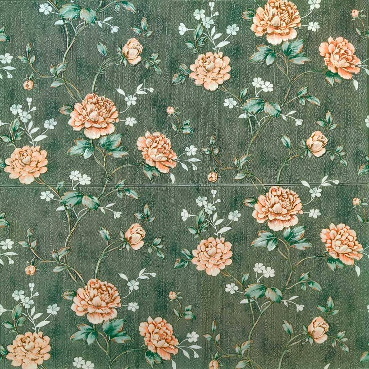 Панель самоклеящаяся декоративная 3d золотой вензель 700x700x5 мм (431 sw-00000762)