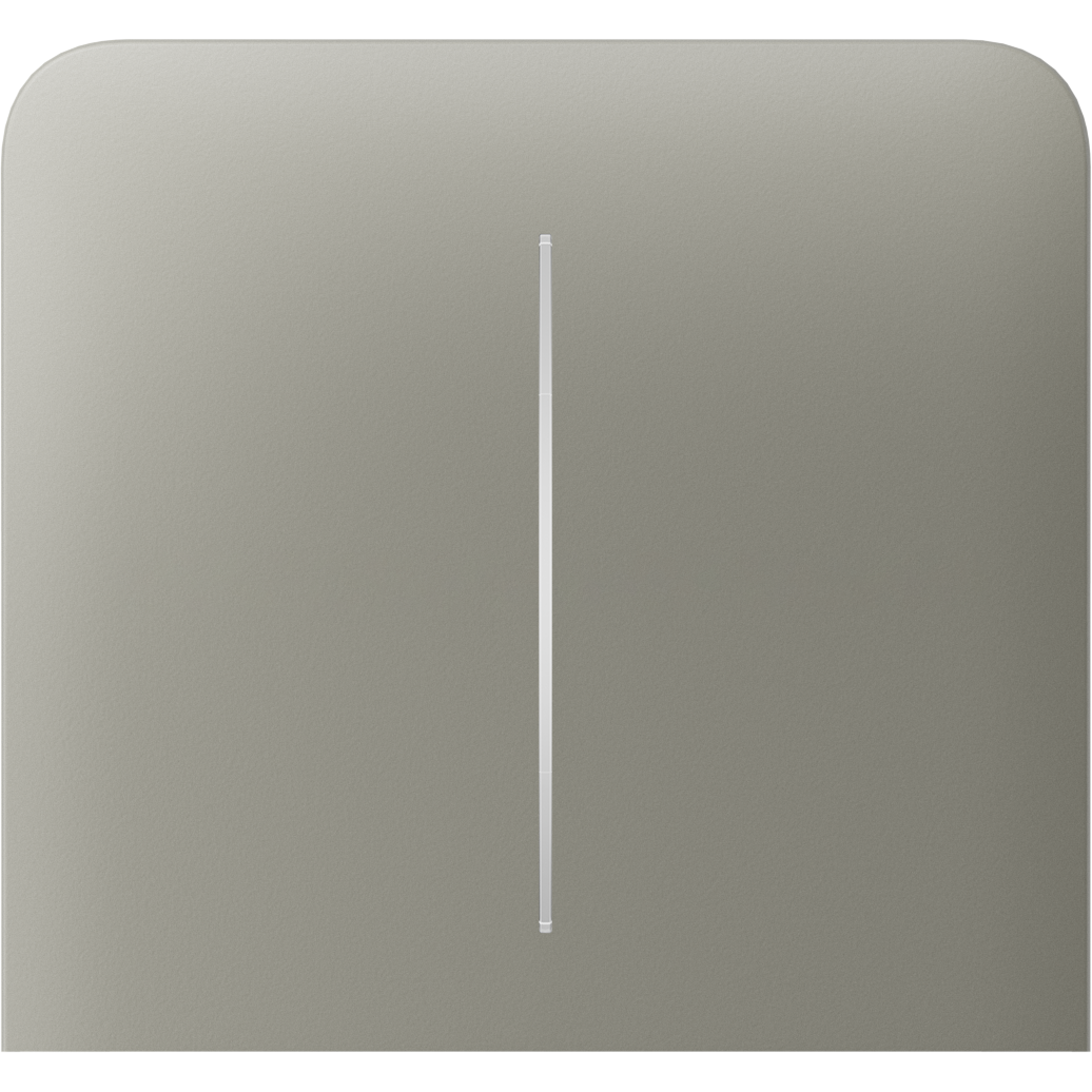 Кнопка боковая для двухклавишного выключателя Ajax SideButton 2-Gang Vertical Olive (17029)