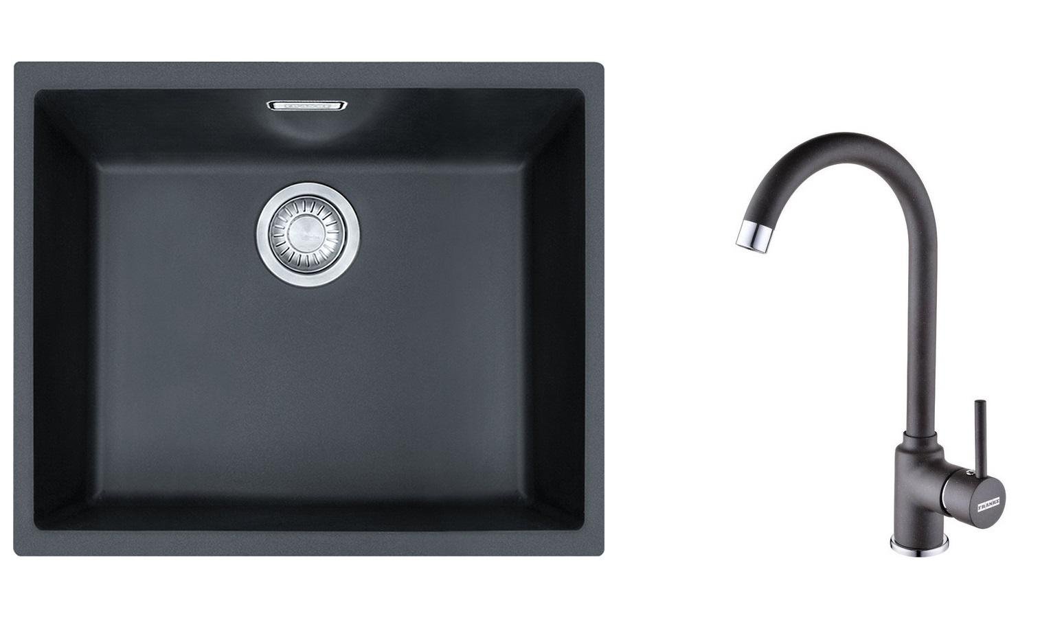 Комплект из кухонной мойки Franke Sirius SID 110-50 и кухонного смесителя Franke Pola (37126)