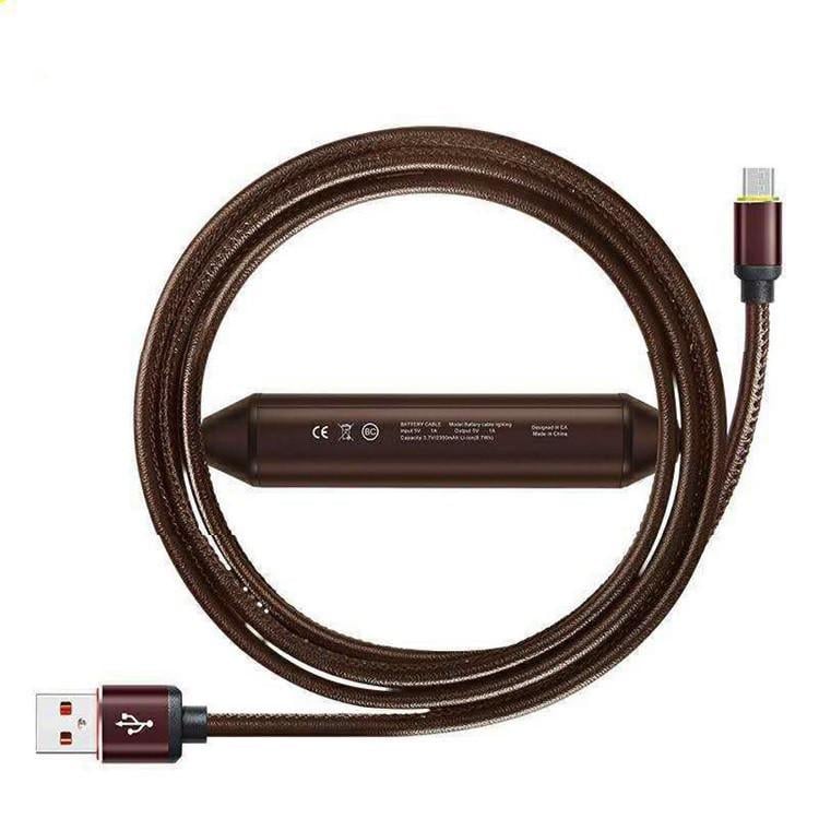 Кабель MIUSB MPC001 Bettery Cable для зарядки и передачи данных с Power Bank 2600mAh MicroUSB (702553565)