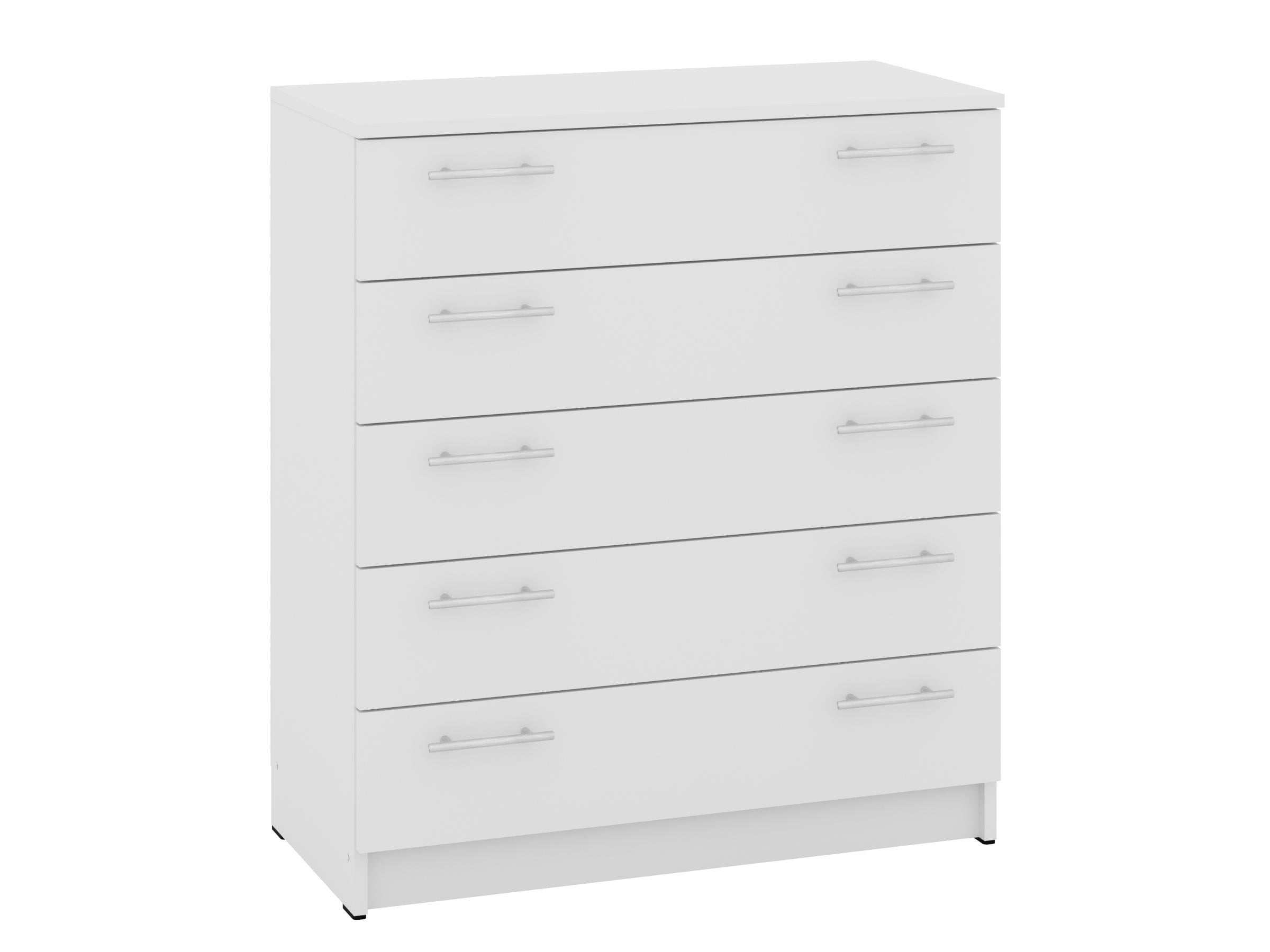 Комод с ящиками PEHOTIN К-5 ДСП 80х38х90 см Белый (PN-100649) Комод с ящиками PEHOTIN К-5 ДСП 80х38х90 см Белый (PN-100649)