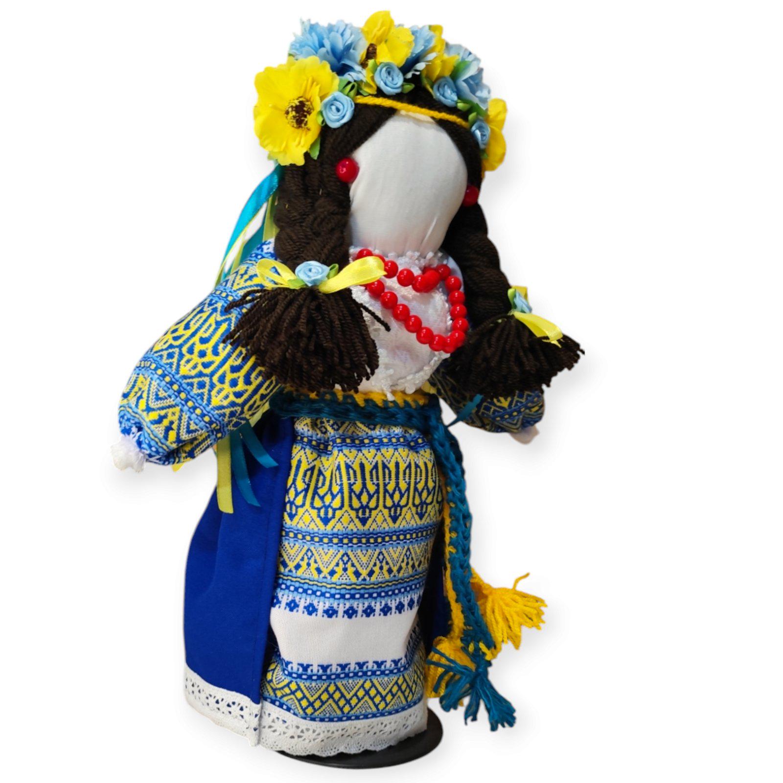 Лялька-мотанка Берегиня Жовто-блакитний (24084165) - фото 4 Лялька-мотанка Берегиня Жовто-блакитний (24084165) - фото 4