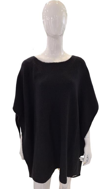 Пончо жіноче TWIN SET UN Чорний (LA64BBчерный)