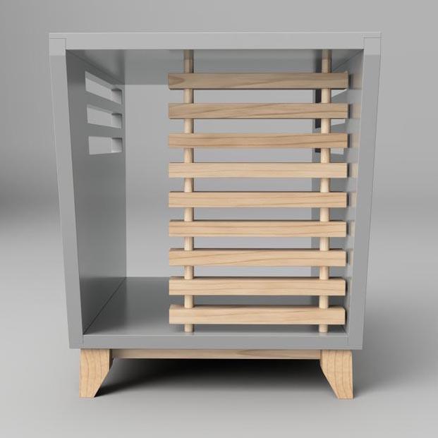 Будка для собаки з дерева Маріца Маренго/Бланже (БДК-00031901) - фото 2 Будка для собаки з дерева Маріца Маренго/Бланже (БДК-00031901) - фото 2