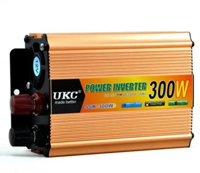 Автомобильный инвертор 12V 300W (000022173)