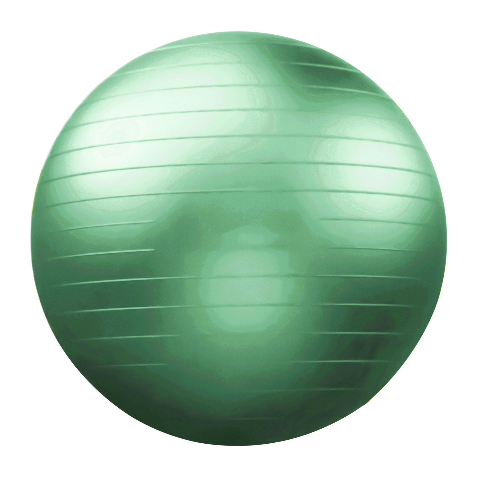 Мяч для фитнеса надувной резиновый Yoga Ball 65 см Зеленый (HA-330)