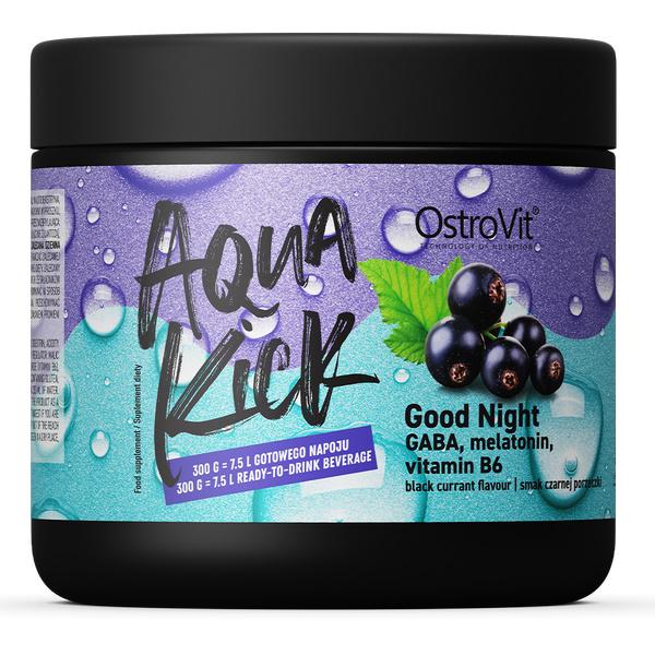 Комплекс для сну OstroVit Aqua Kick Good Night 300 g /30 servings/ Black Currant