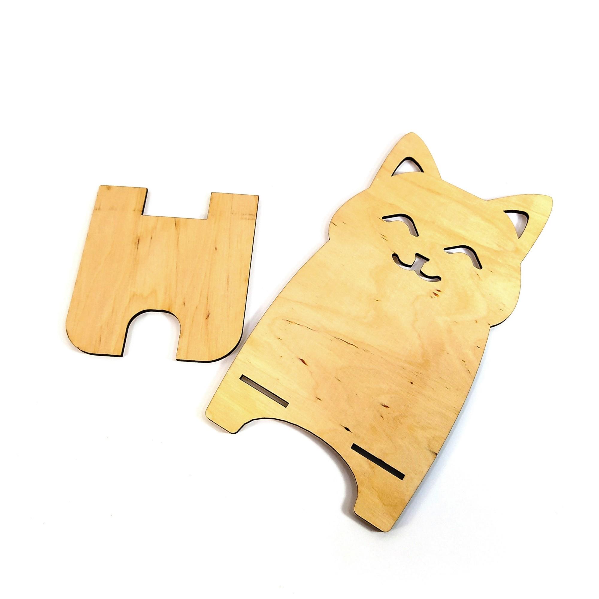 Подставка для смартфона Майстерня містера Томаса Кот 12х22 см - фото 3 Подставка для смартфона Майстерня містера Томаса Кот 12х22 см - фото 3