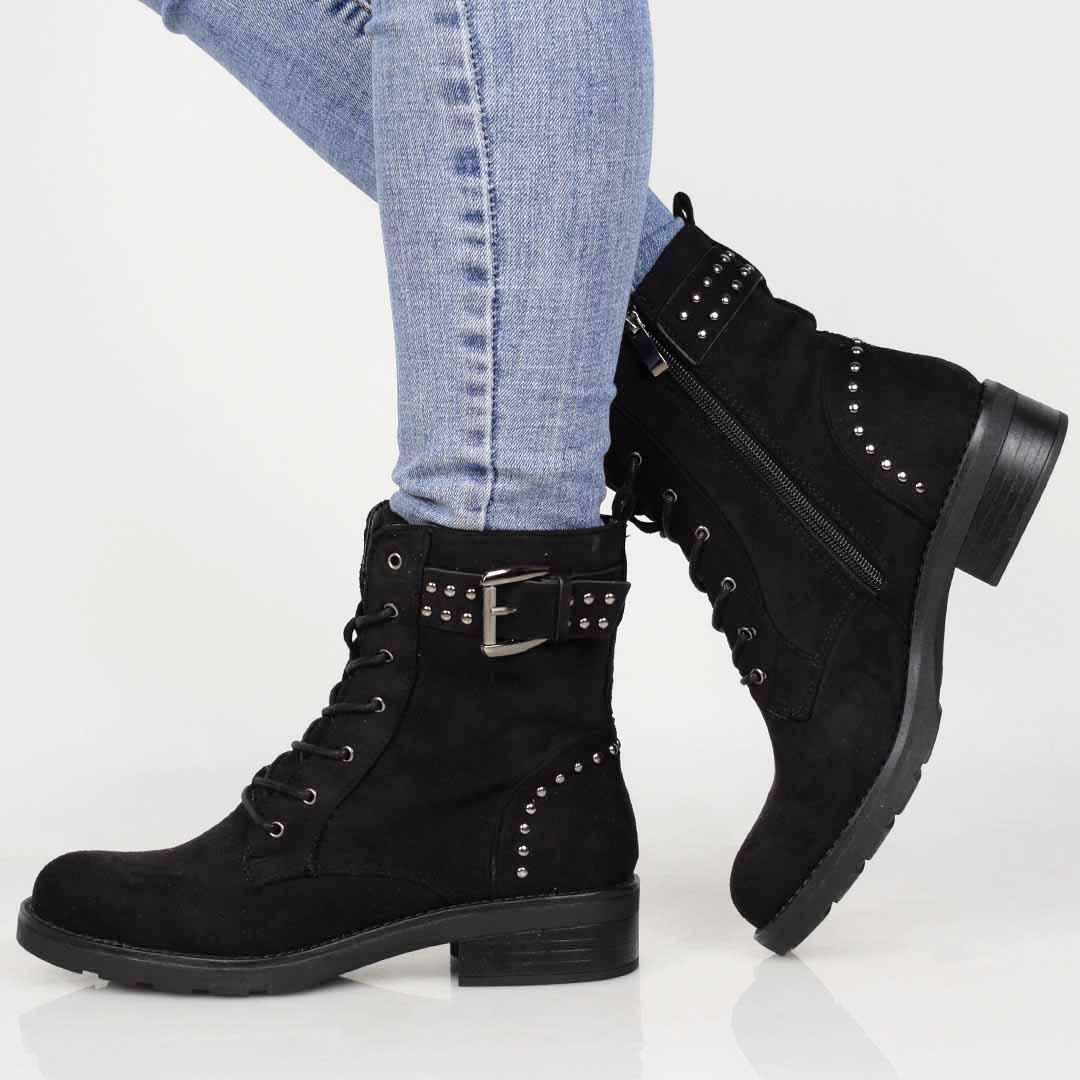 Ботинки женские с пряжкой 324190 р. 36 23,5 см