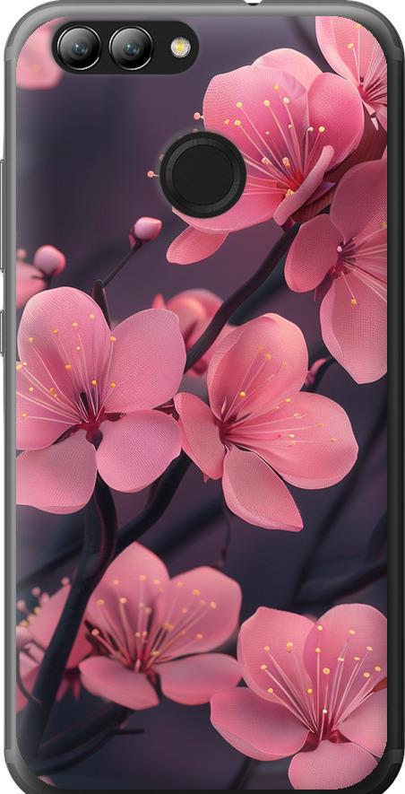 Чехол на Huawei Nova 2 Пурпурная сакура (6075t-1021-42517)