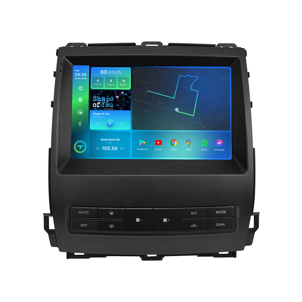 Автомагнитола штатная Torssen 2K F9432 для Toyota Prado 120/Lexus GX470 2004-2009 г. 4G/Carplay/DSP 4/32 GB 9" (202303529)