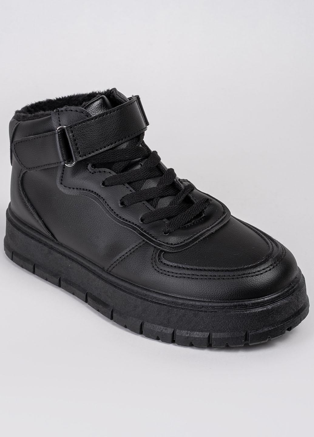 Кеды женские зимние высокие Stilli MB04-1 341137 р. 39 Черный Кеды женские зимние высокие Stilli MB04-1 341137 р. 39 Черный