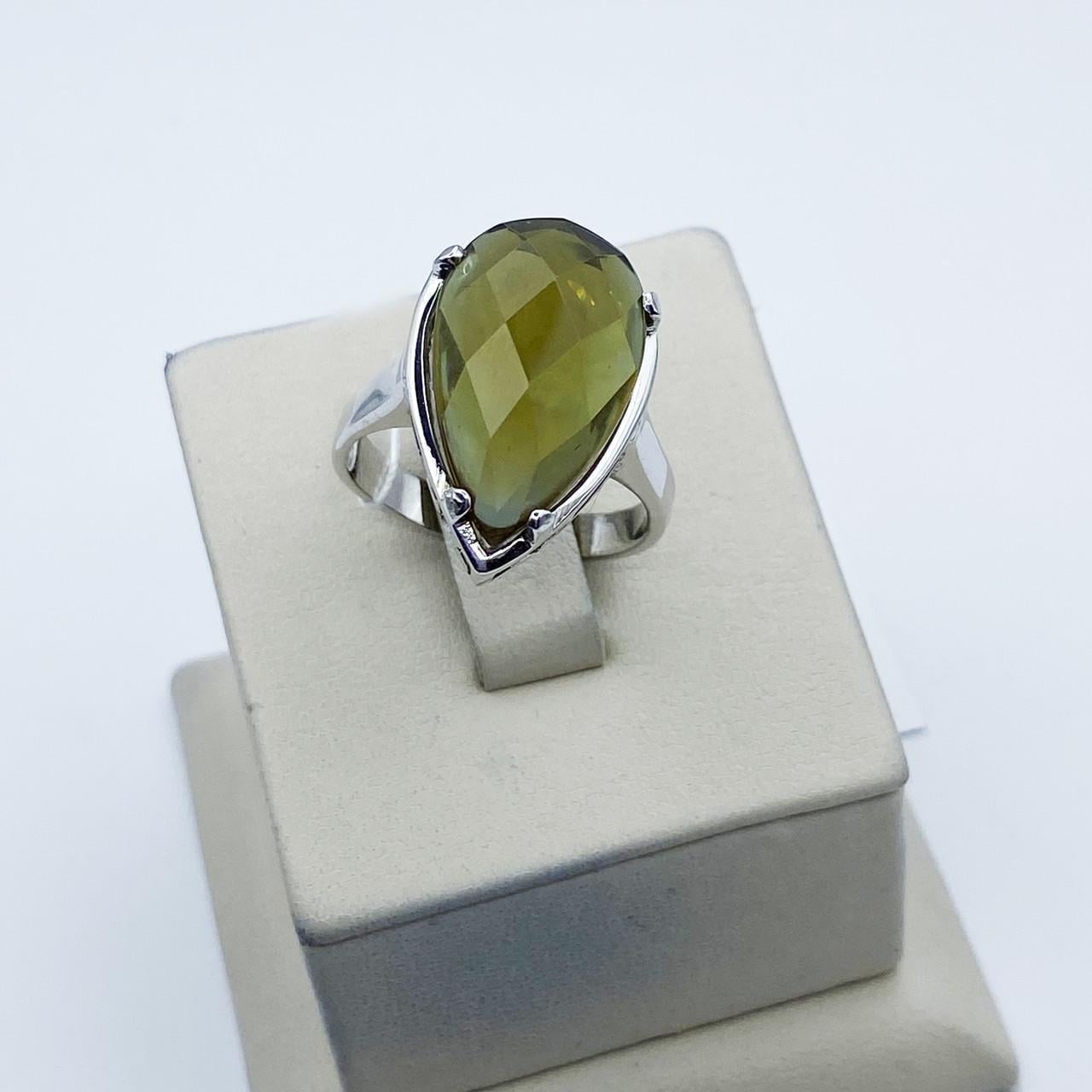Кольцо серебряное с султанитом р. 19 6,9 г (2216413208)