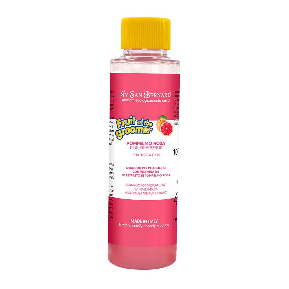 Шампунь для шерсти средней длины Iv San Bernard Pink Grapefruit с грейпфрутом 100 мл (2652113223)
