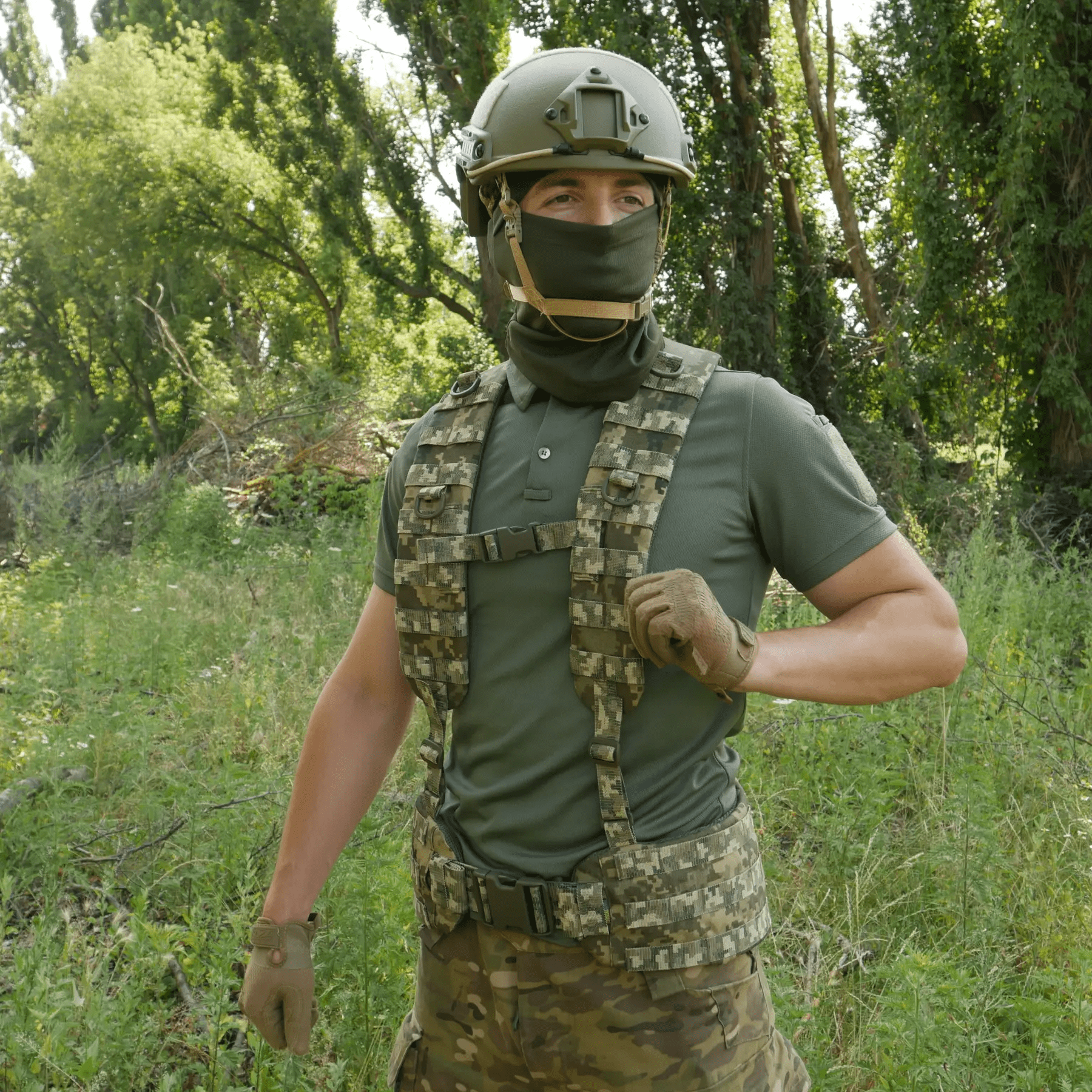 Ремені плечові м'які для поясів РПС Піксель - фото 7 Ремені плечові м'які для поясів РПС Піксель - фото 7