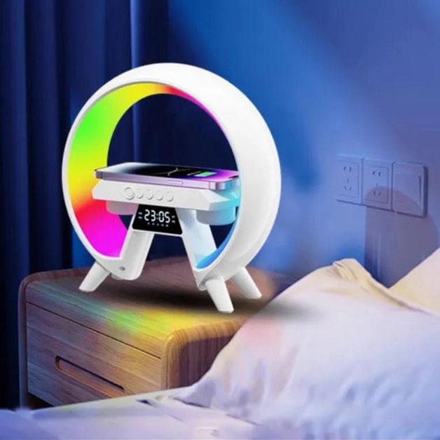 Лампа-ночник с беспроводной зарядкой и Bluetooth динамиком (G-Lite XM-X63) - фото 5 Лампа-ночник с беспроводной зарядкой и Bluetooth динамиком (G-Lite XM-X63) - фото 5