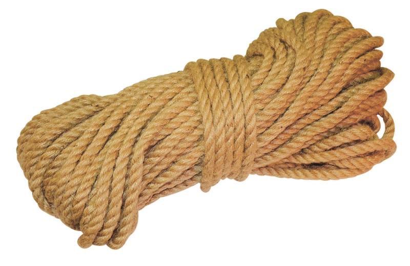 Канат джутовий Господар Ø 12,0 мм 50 м (92-0516) Канат джутовий Господар Ø 12,0 мм 50 м (92-0516)