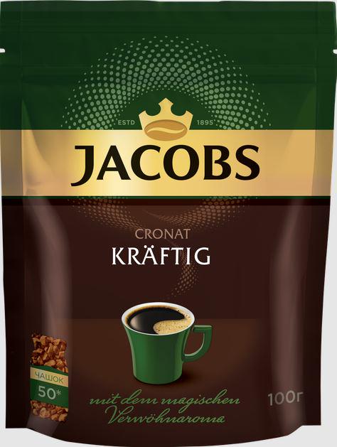 Кава мелена Jacobs Cronat Kraftig 100 г