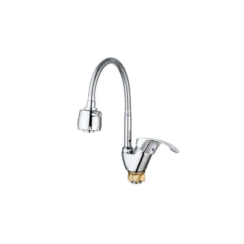 Змішувач для кухні з рефлекторним виливом MIXXUS YUB4-135 Reflector (MI6476)