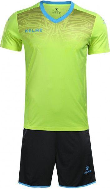Форма вратарская Kelme ZAMORA комплект 2XL Салатово-черный (3871014.9930)