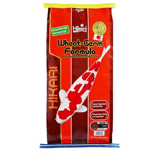 Корм плаваючий для кої при холодній воді осінь/весна Hikari Wheat Germ 10 кг Medium M 5,0-5,5 мм