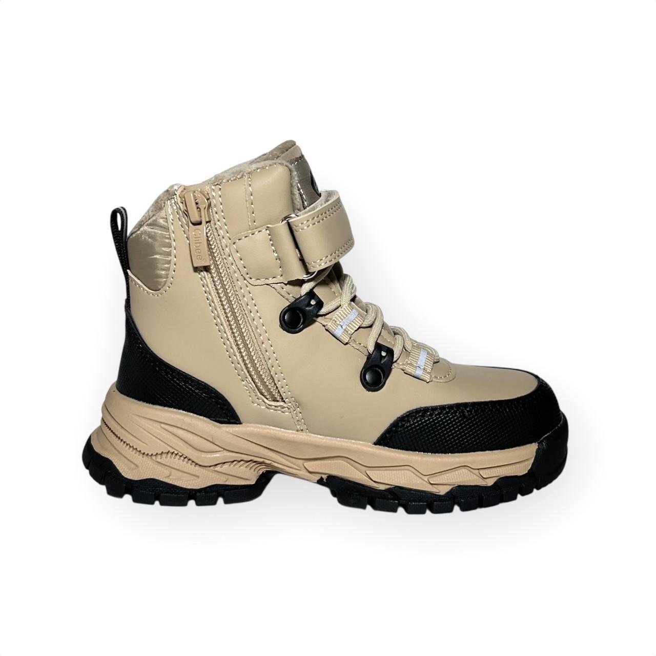 Черевики дитячі зимові Clibee для хлопчика р. 27/17,5 см Коричневий (HB 539) - фото 4 Черевики дитячі зимові Clibee для хлопчика р. 27/17,5 см Коричневий (HB 539) - фото 4