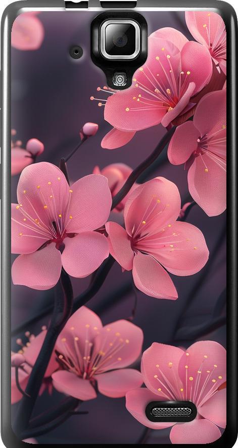 Чехол на Lenovo A536 Пурпурная сакура (6075u-149-42517) Чехол на Lenovo A536 Пурпурная сакура (6075u-149-42517)