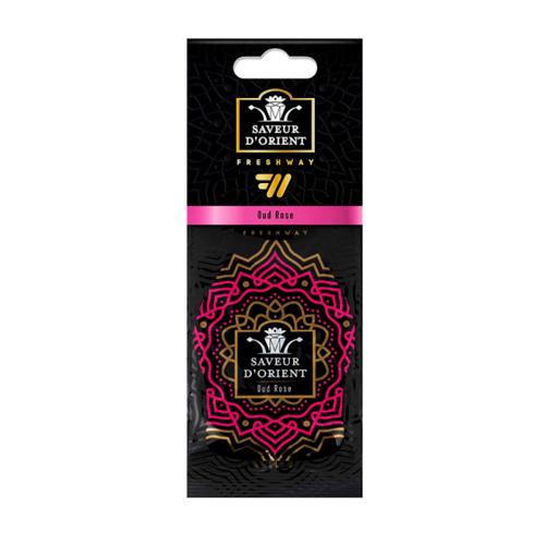 Освежитель воздуха сухой лист Fresh Way Saveur D&apos,Orient Oud Rose (00000051199)