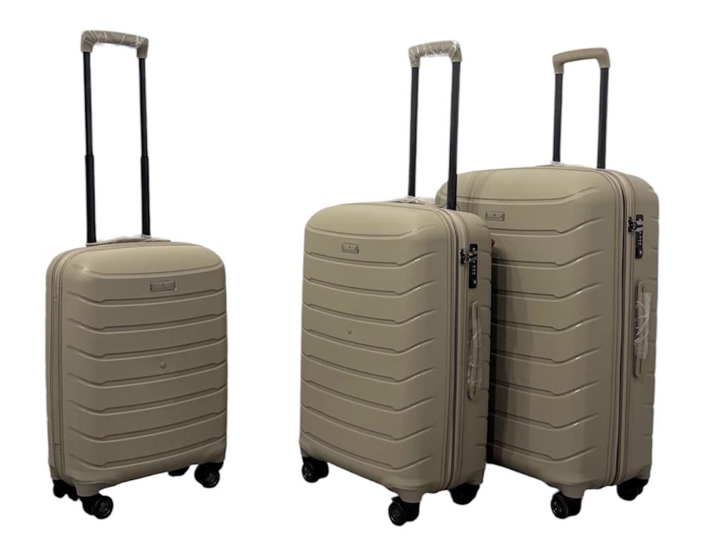 Комплект чемоданов Snowball 61303 Шампань (31706629)