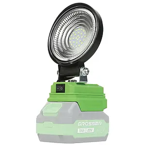 Фонарь аккумуляторный светодиодный Grosser GED 280 без АКБ и ЗУ