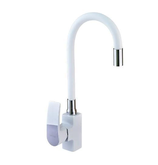 Смеситель для кухни MIXXUS Magnum 011 Nut White/CHR Refl White (MI6204)